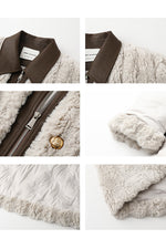 Load image into Gallery viewer, Winter Fleece-lined Turn-down Collar Coat

