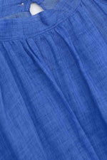 Load image into Gallery viewer, Cotton And Linen Round Neck Loose Holiday Long Skirt
