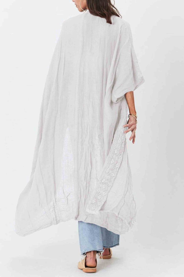 Beach Cover-Up Sun Protection Cardigan Vacation Shirt