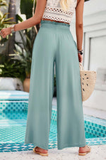 Load image into Gallery viewer, Summer Loose Solid Color Straight Trousers

