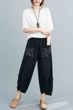 Load image into Gallery viewer, Women&#39;s Loose Large Size Pocket Harem Pants
