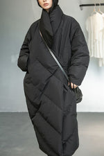 Load image into Gallery viewer, Plus Size Thick Plush Duck Down Warm Cold-proof Down Jacket