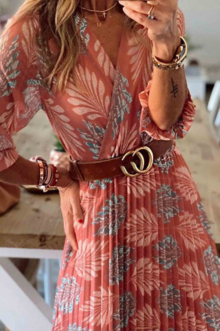 Bohemian Print Resort Maxi Dress