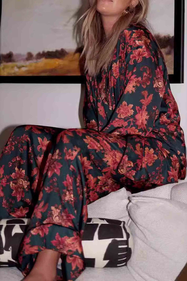 Spring And Autumn Jacquard Gauze Pajamas