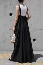 Load image into Gallery viewer, Sleeveless Loose Solid Color Tube Top Long Dress

