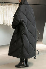 Load image into Gallery viewer, Plus Size Thick Plush Duck Down Warm Cold-proof Down Jacket
