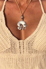 Load image into Gallery viewer, Kitten Alloy Boho Pendant Art Retro Personality Necklace