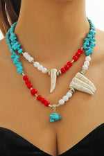 Load image into Gallery viewer, Bohemian Ethnic Wind Turquoise Necklace