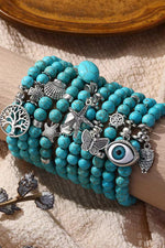 Load image into Gallery viewer, Bohemian Ethnic Wind Turquoise Bracelet leemho
