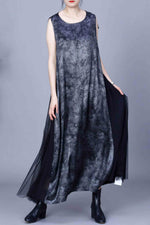 Load image into Gallery viewer, Versatile Vest Long Mesh Skirt

