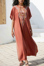 Load image into Gallery viewer, Beach Cover-Up Summer Resort Maxi Dress
