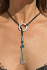 Load image into Gallery viewer, Bohemian Leather Rope Collarbone Necklace