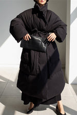 Load image into Gallery viewer, Winter Windproof Loose Plus Size Long Thickened Jacket