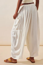 Load image into Gallery viewer, Fashion Elastic Waist Pleated Wide Leg Pants
