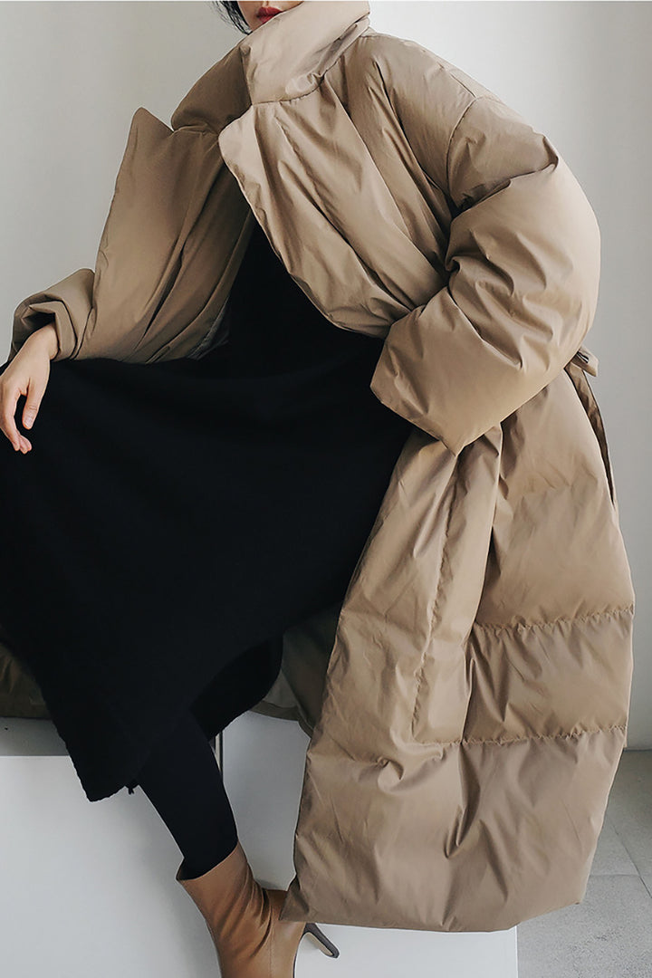 Winter Windproof Loose Plus Size Long Thickened Jacket